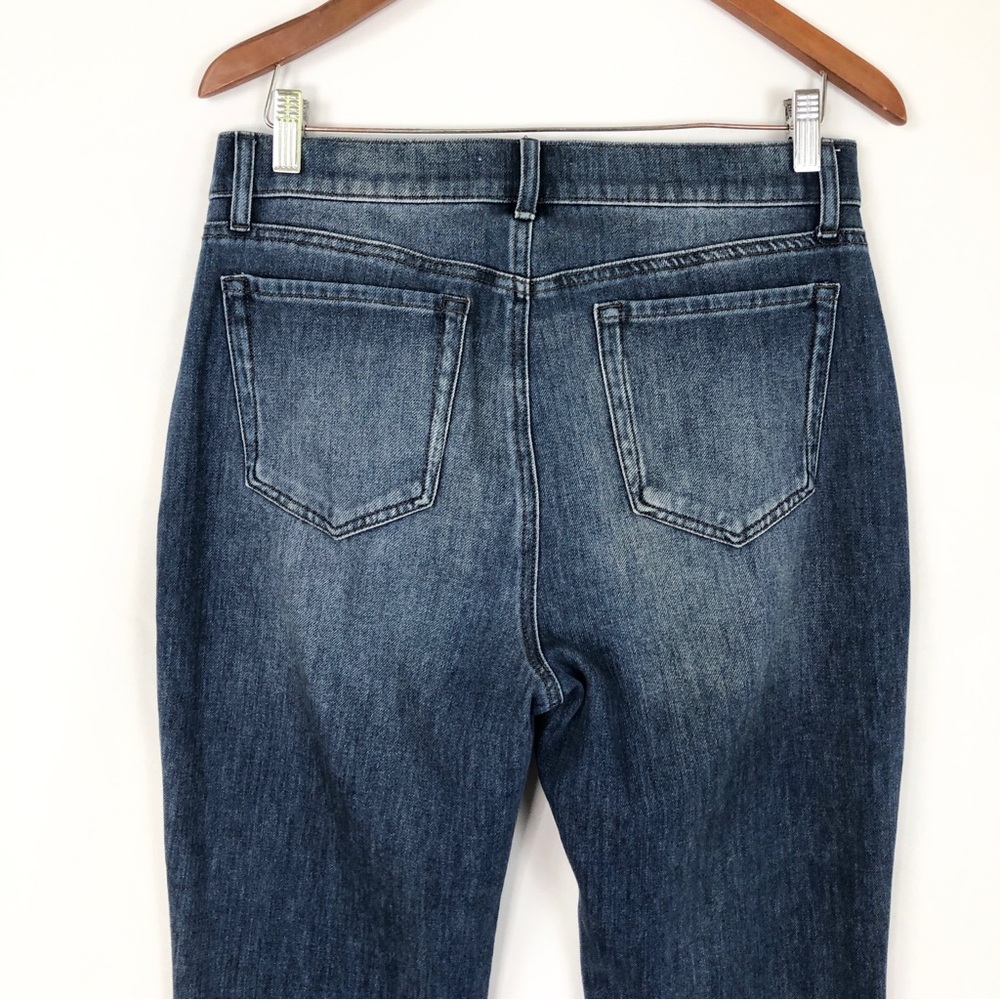 Level 99 Claudia Flare Jeans Mid Rise Brit Blue Size 31 Stretch - Picture 5 of 8